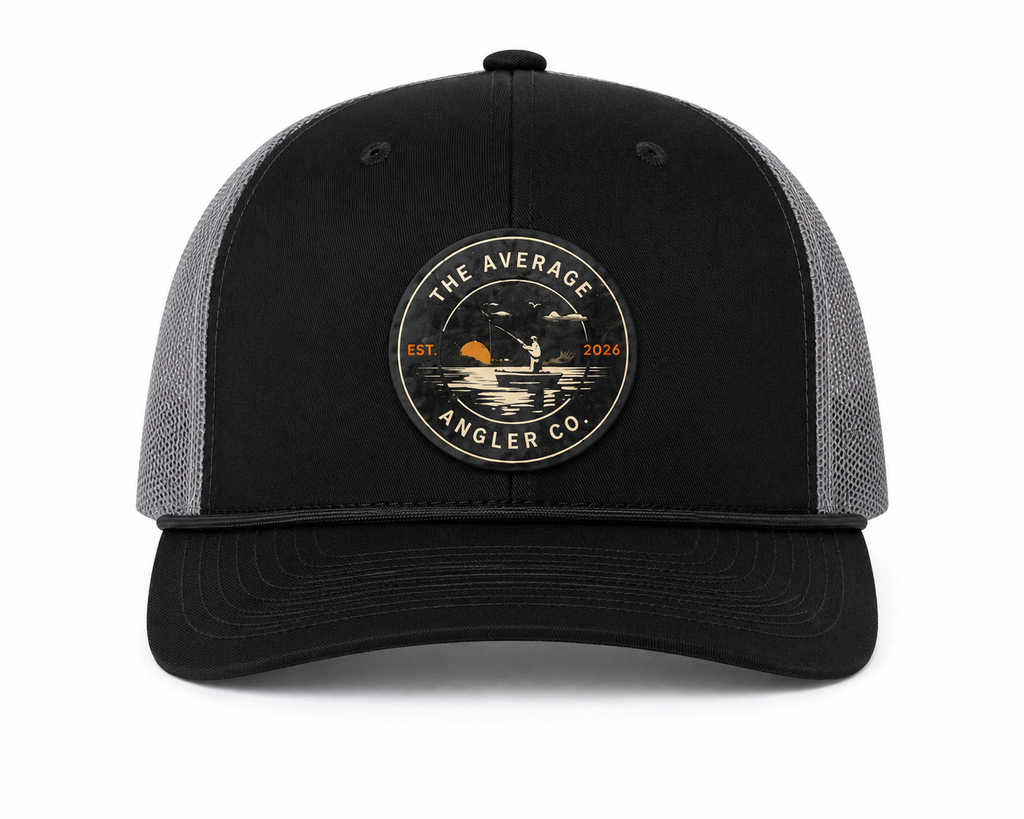 The Average Angler Co. First Cast Classic Rope Trucker Hat