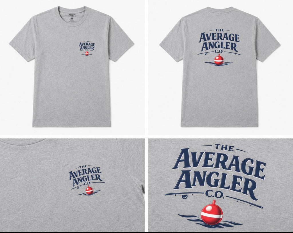 The Average Angler Co Signature Tee